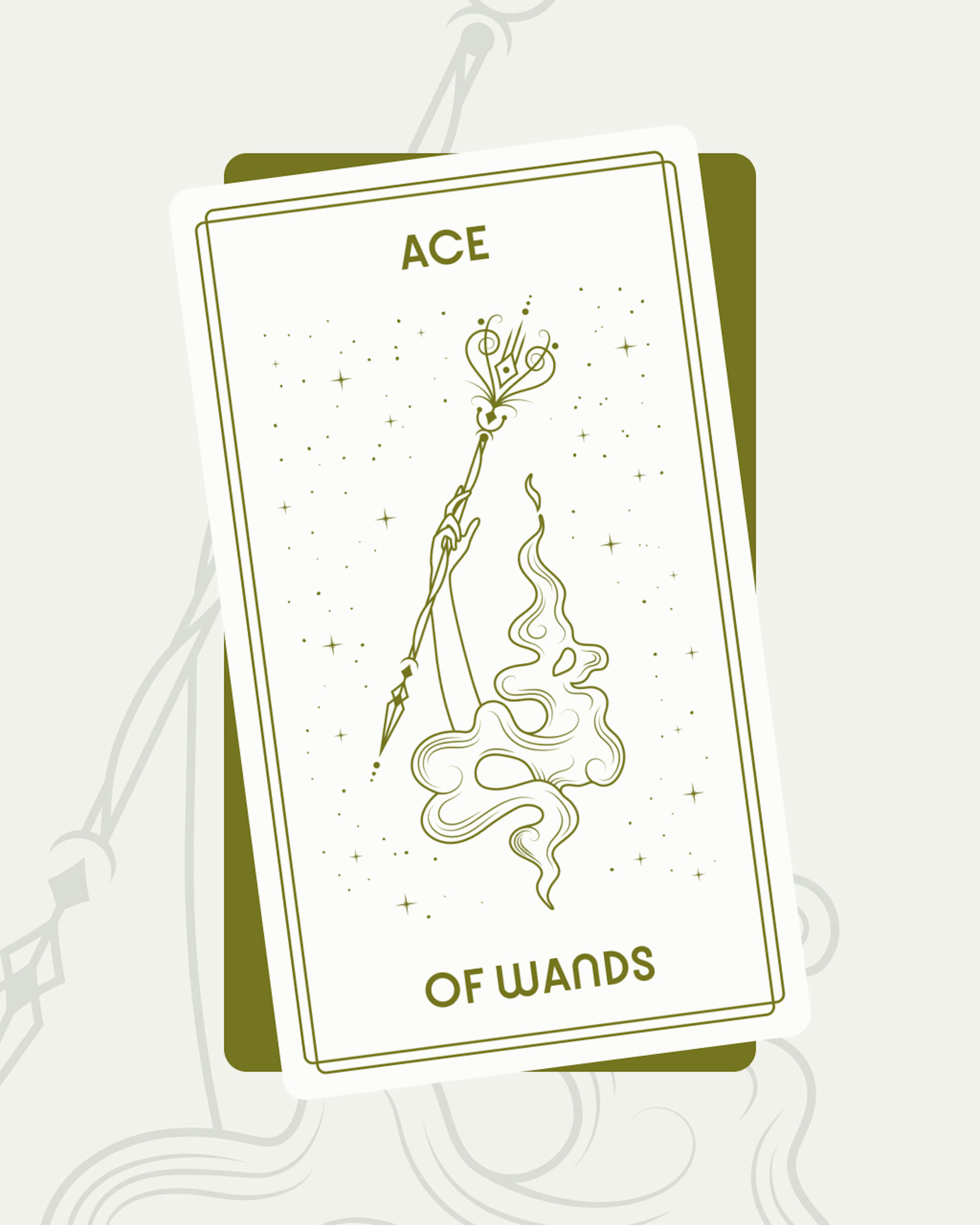 Ace of Wands Tarot Card