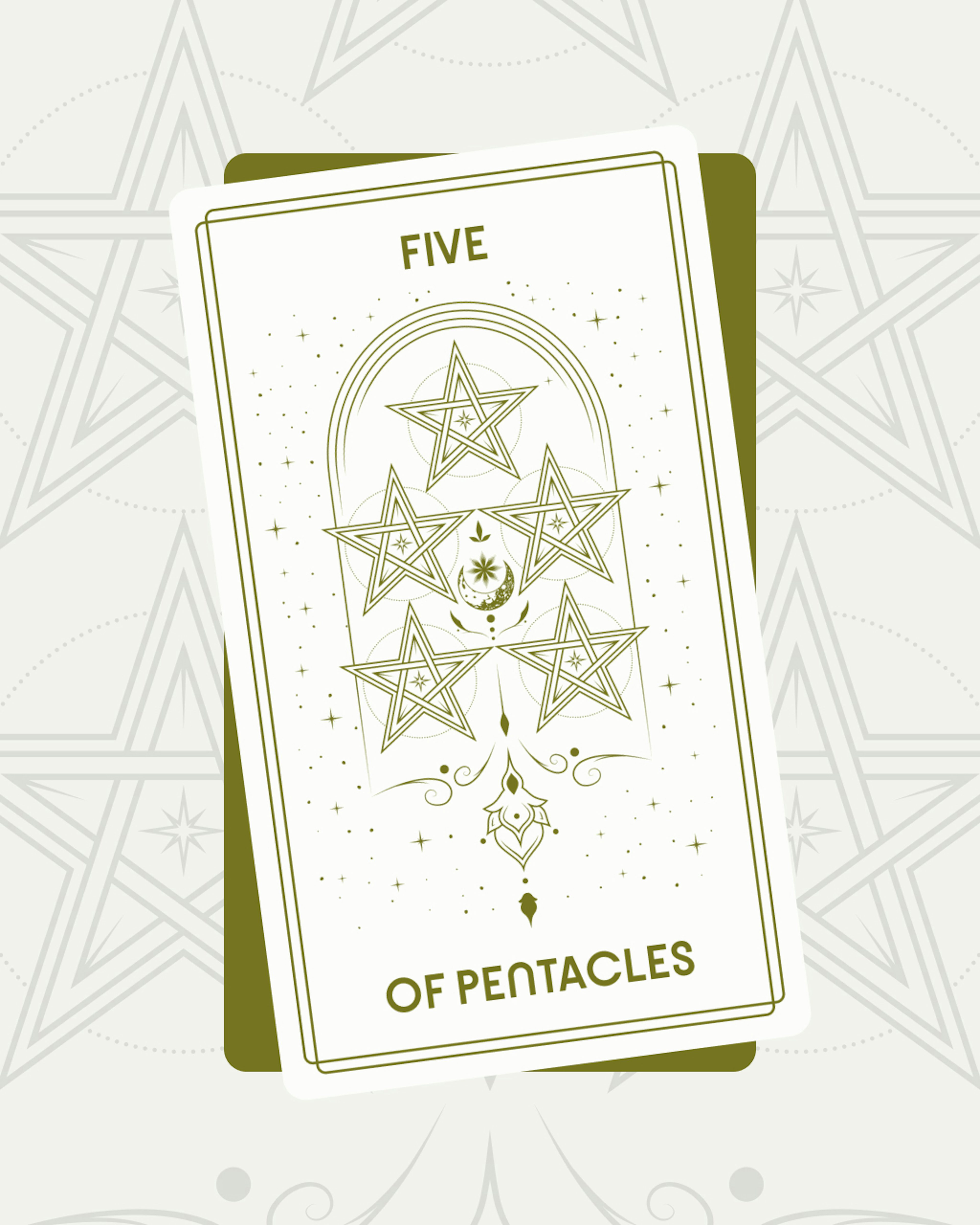 Five of Pentacles Tarot Card