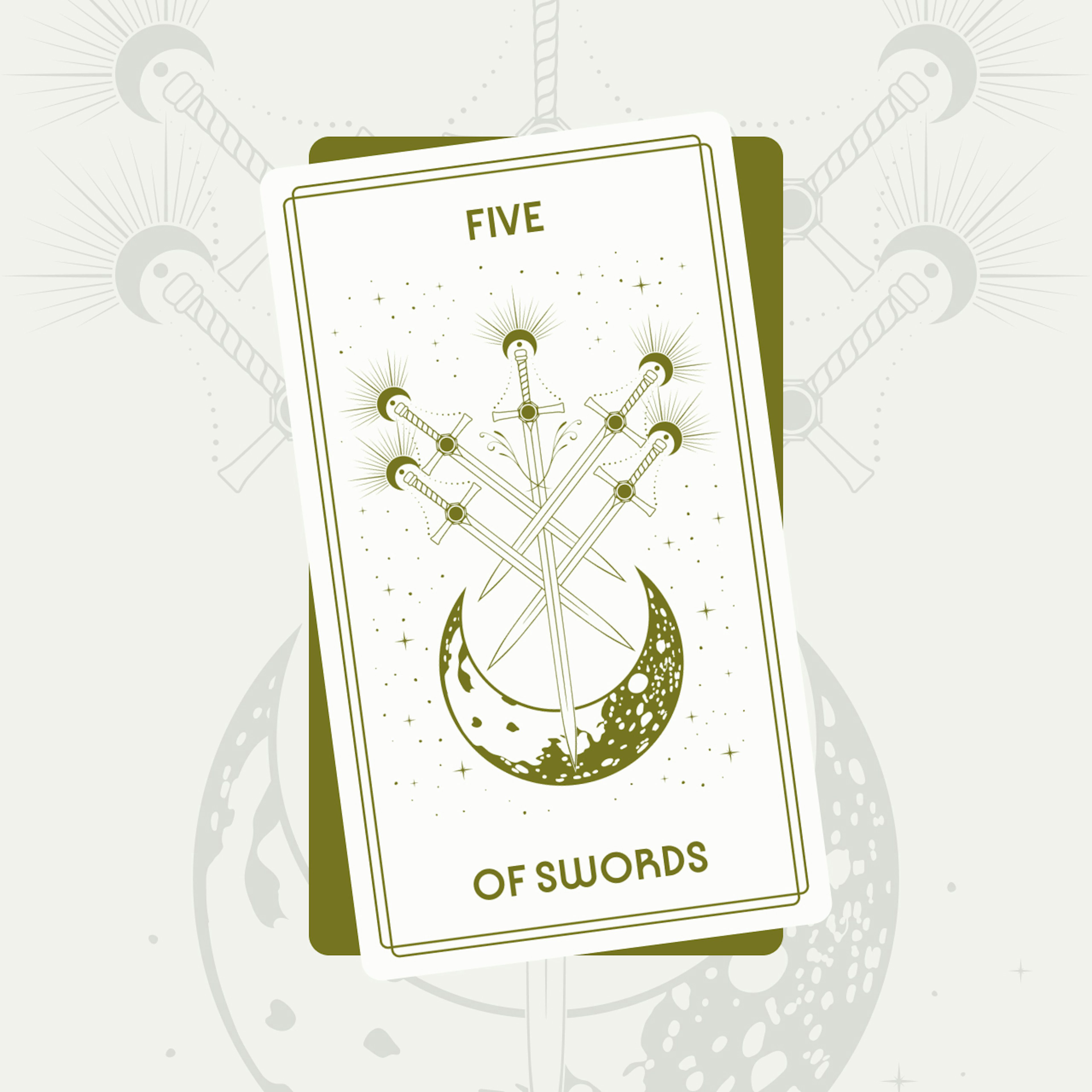 Five of Swords Tarot Card