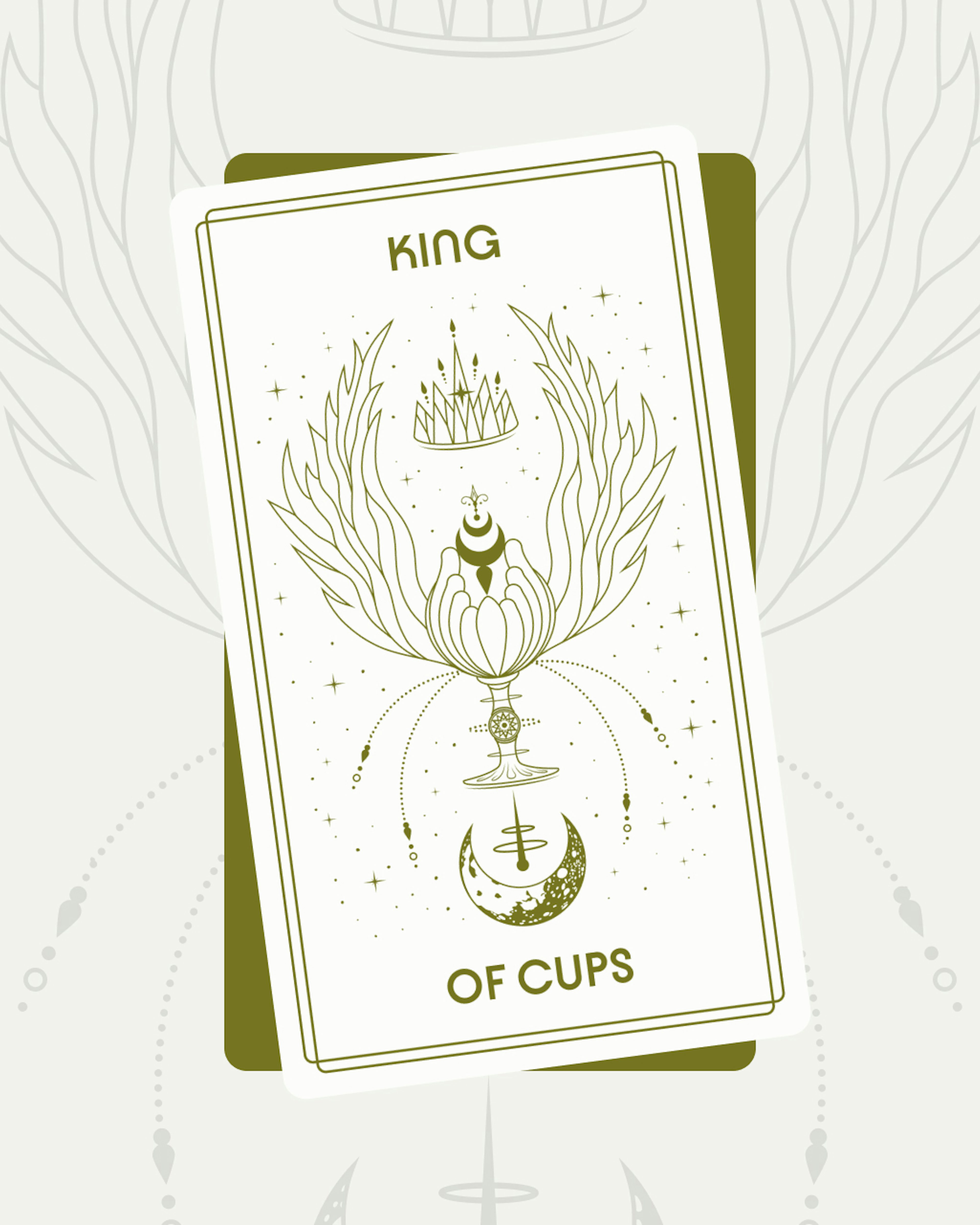 King of Cups Tarot Card