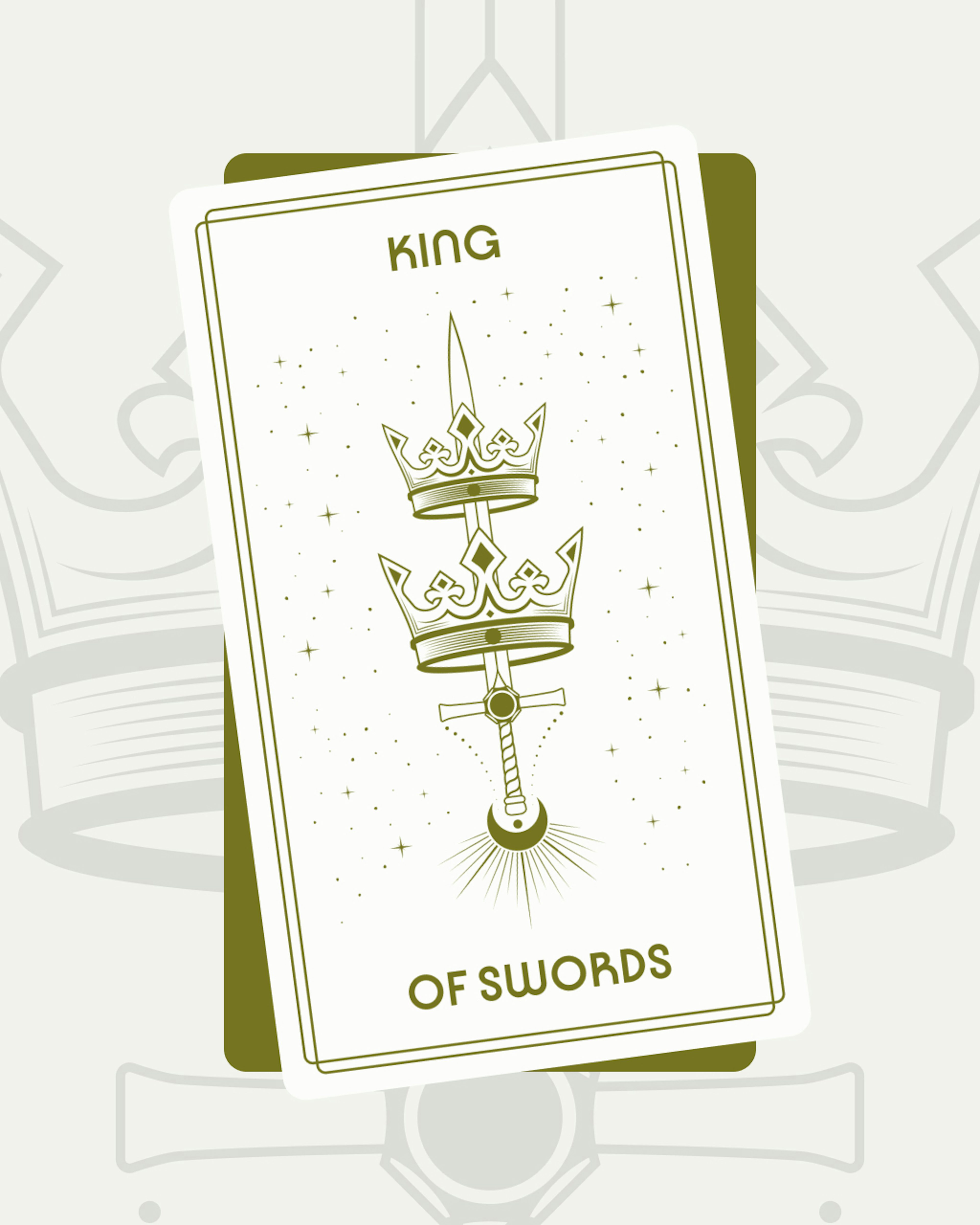 King of Swords Tarot Card