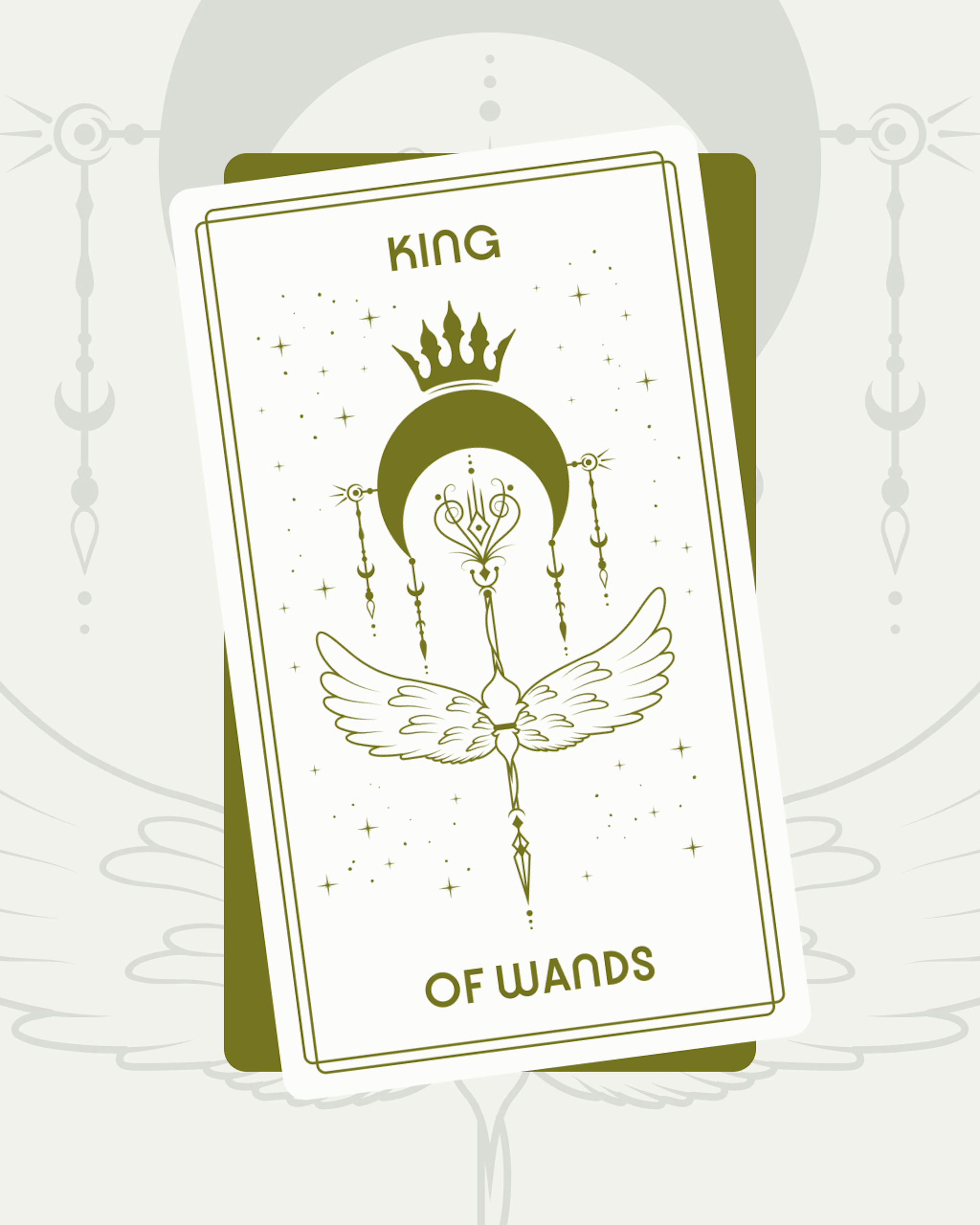 King of Wands Tarot Card