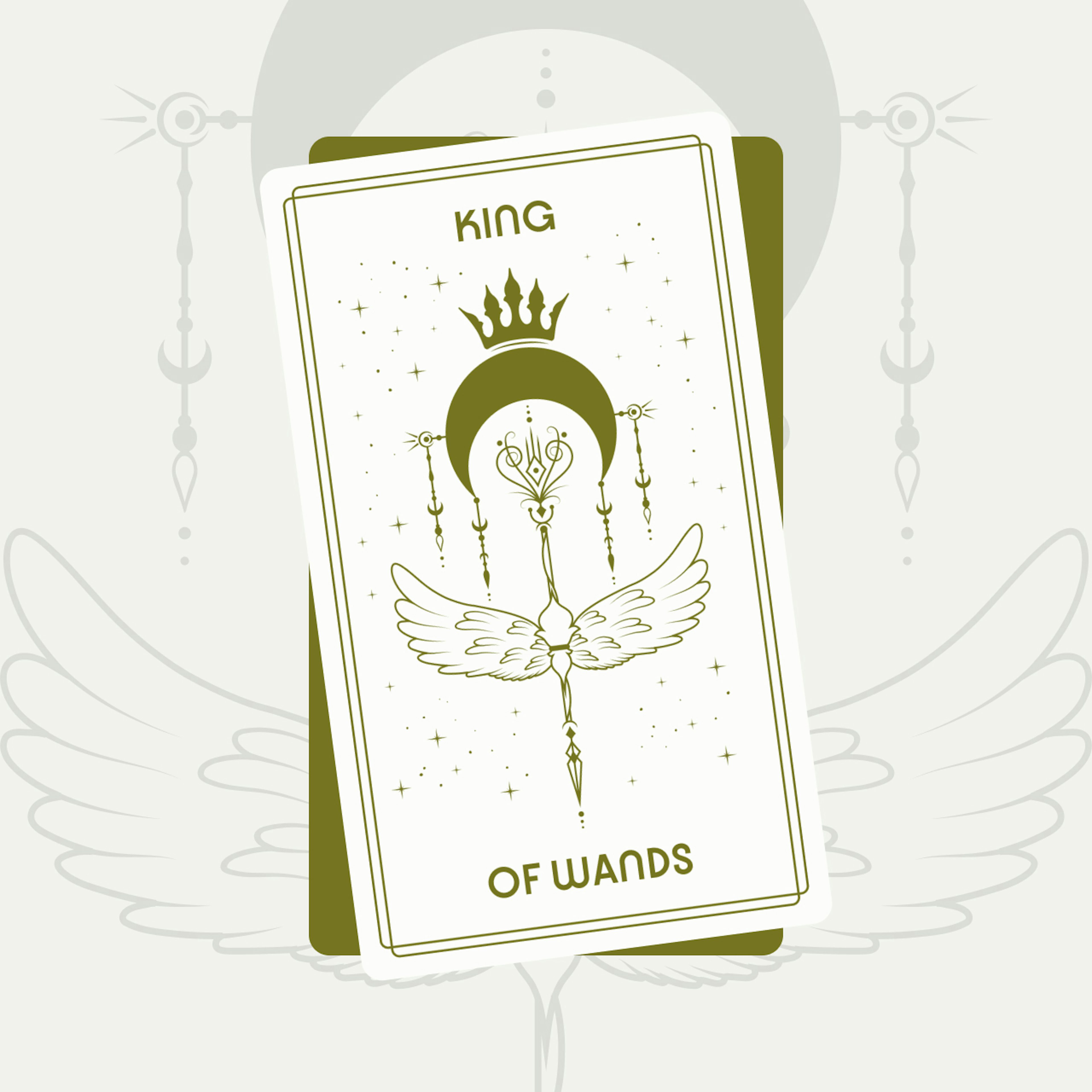 King of Wands Tarot Card