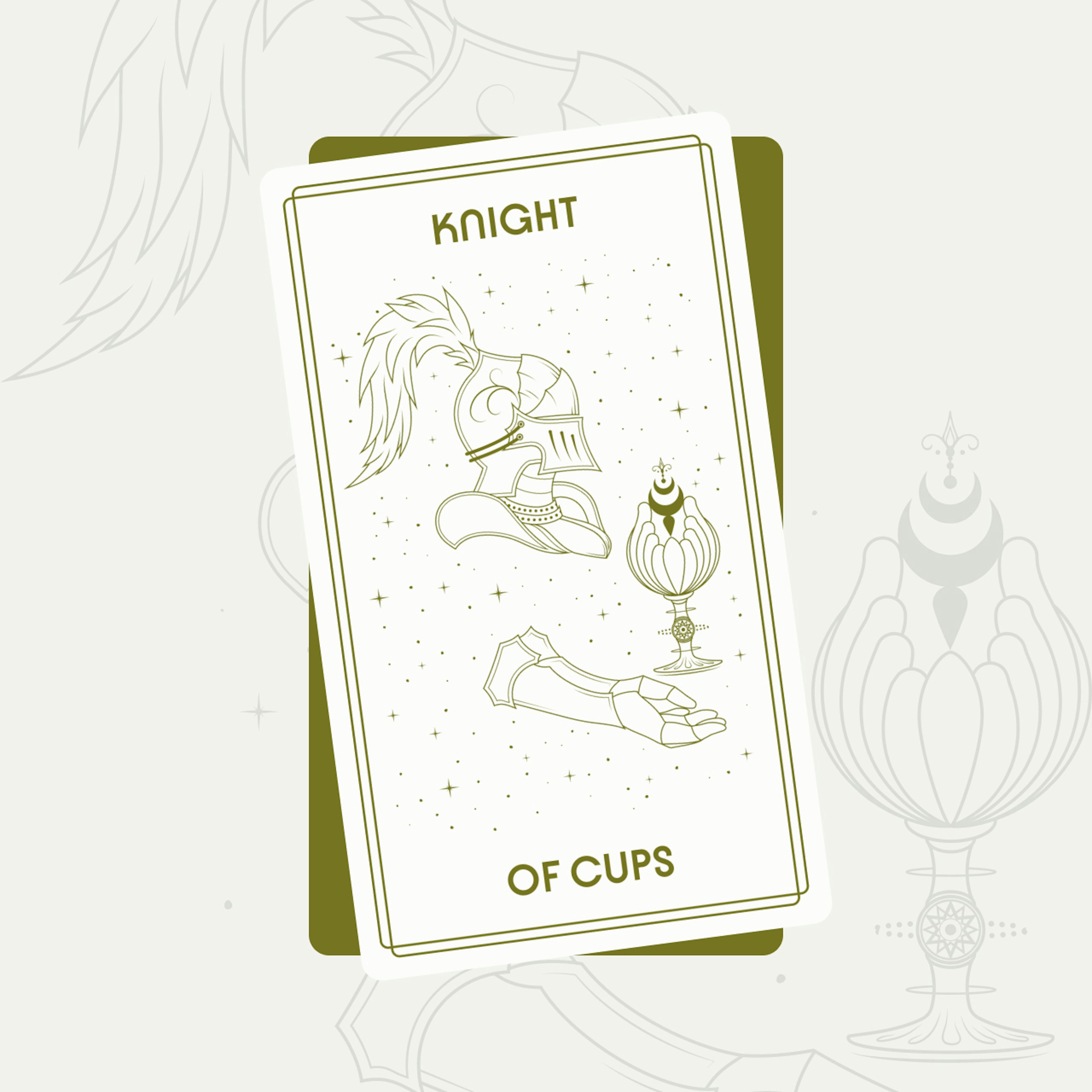 Knight of Cups Tarot Card
