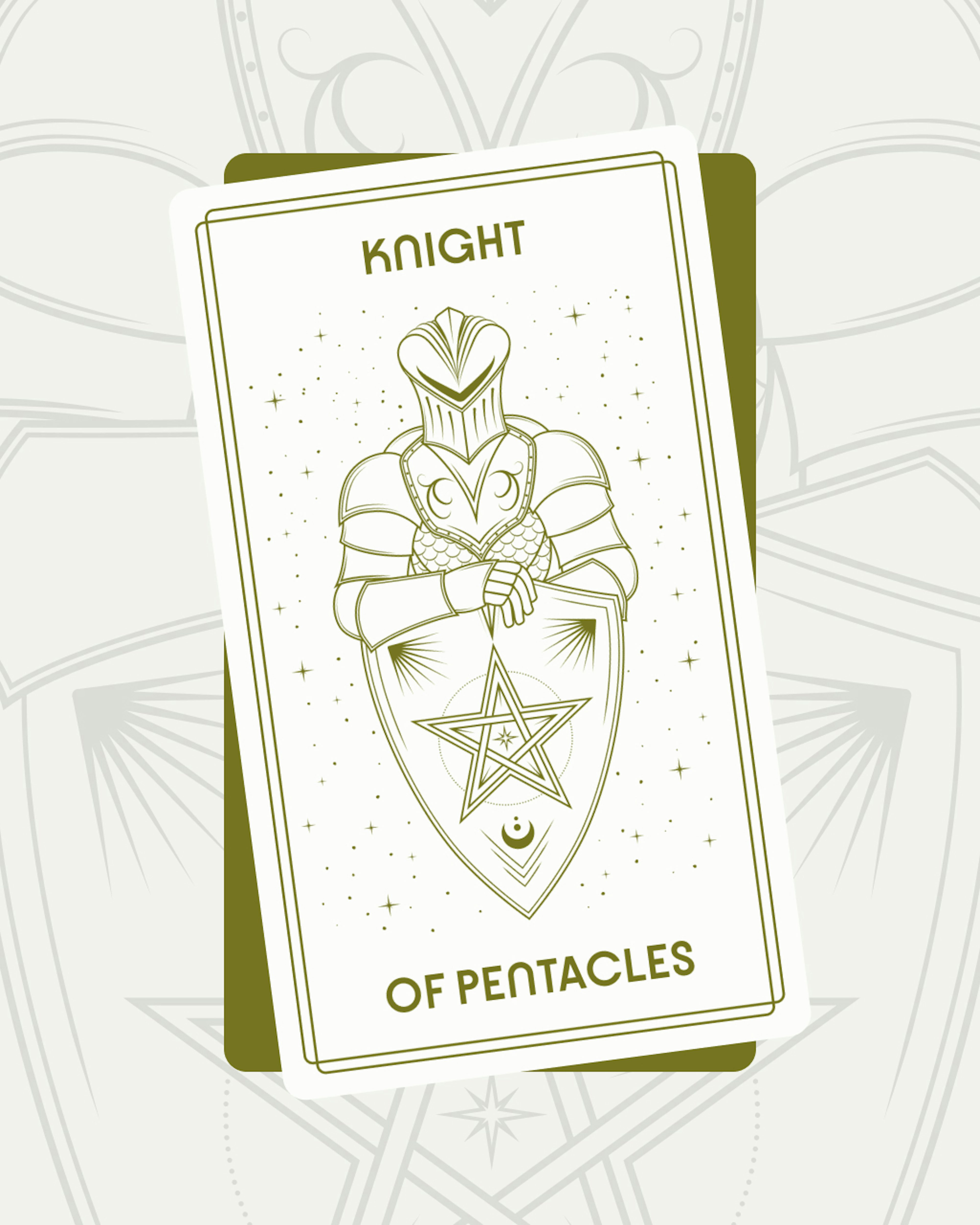 Knight of Pentacles Tarot Card