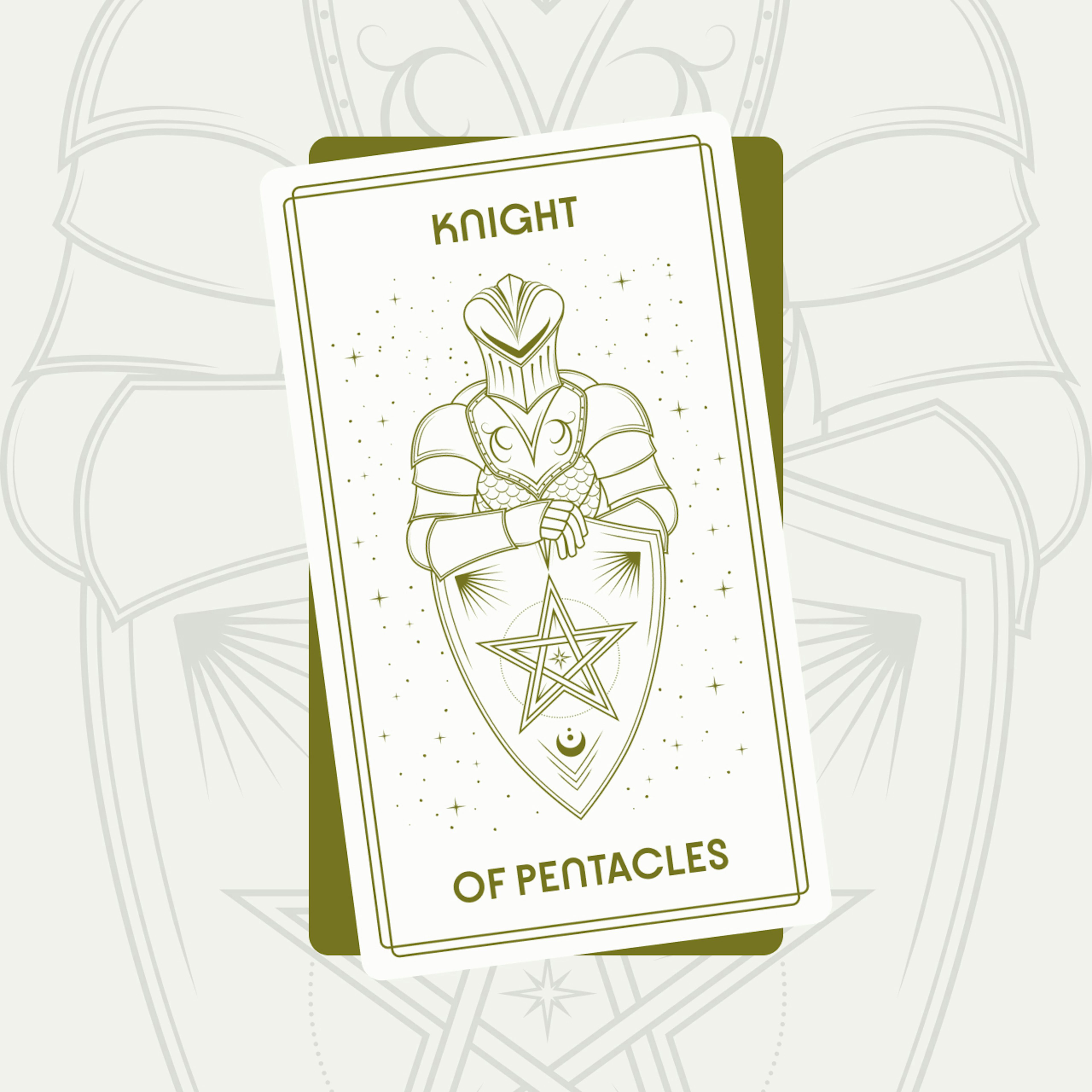 Knight of Pentacles Tarot Card