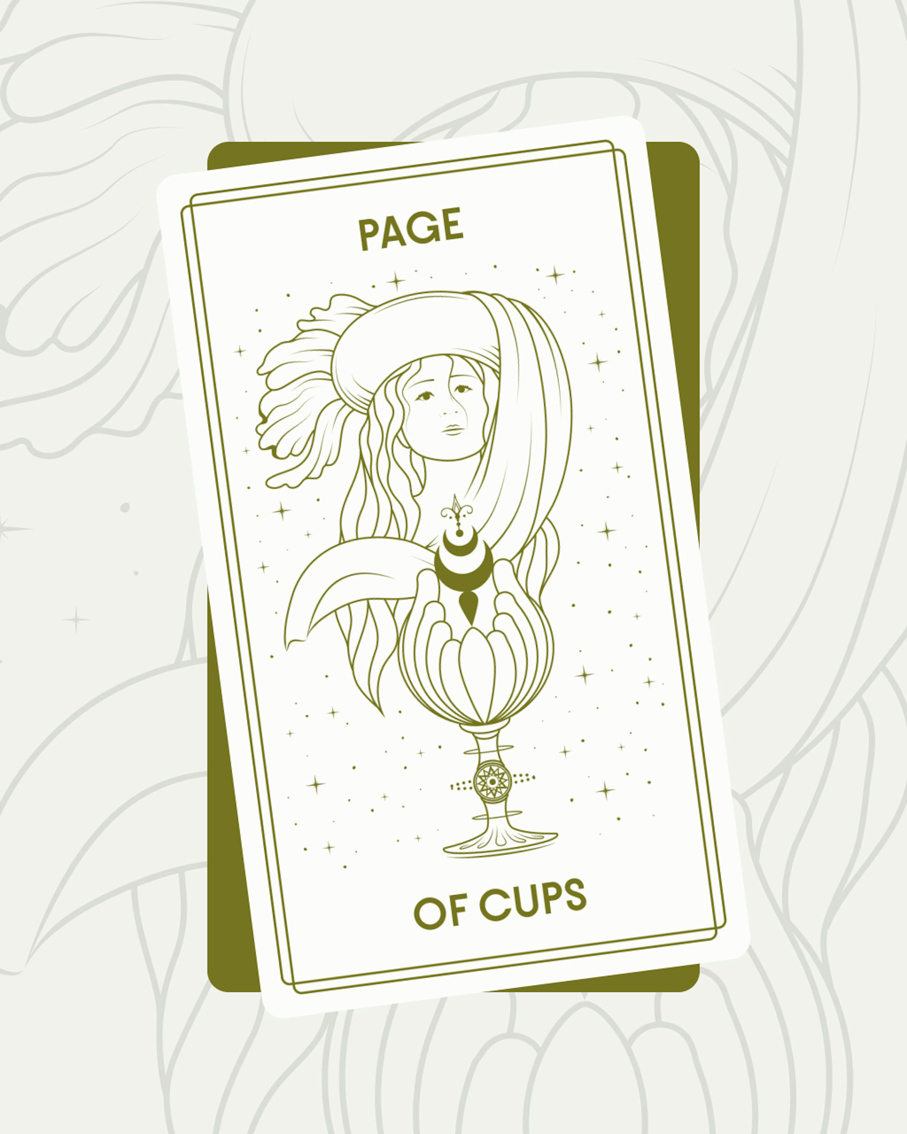 Page of Cups Tarot Card