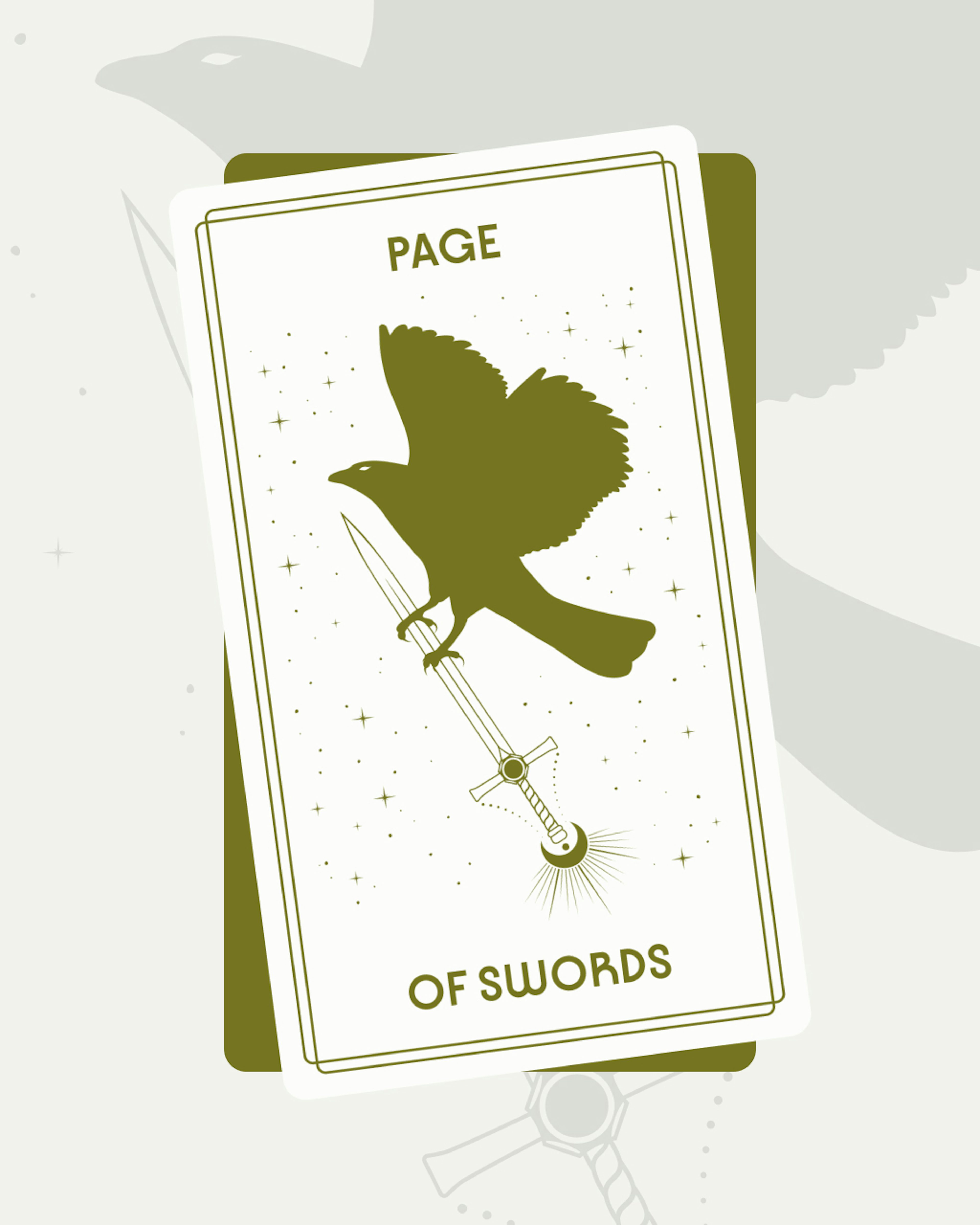 Page of Swords Tarot Card