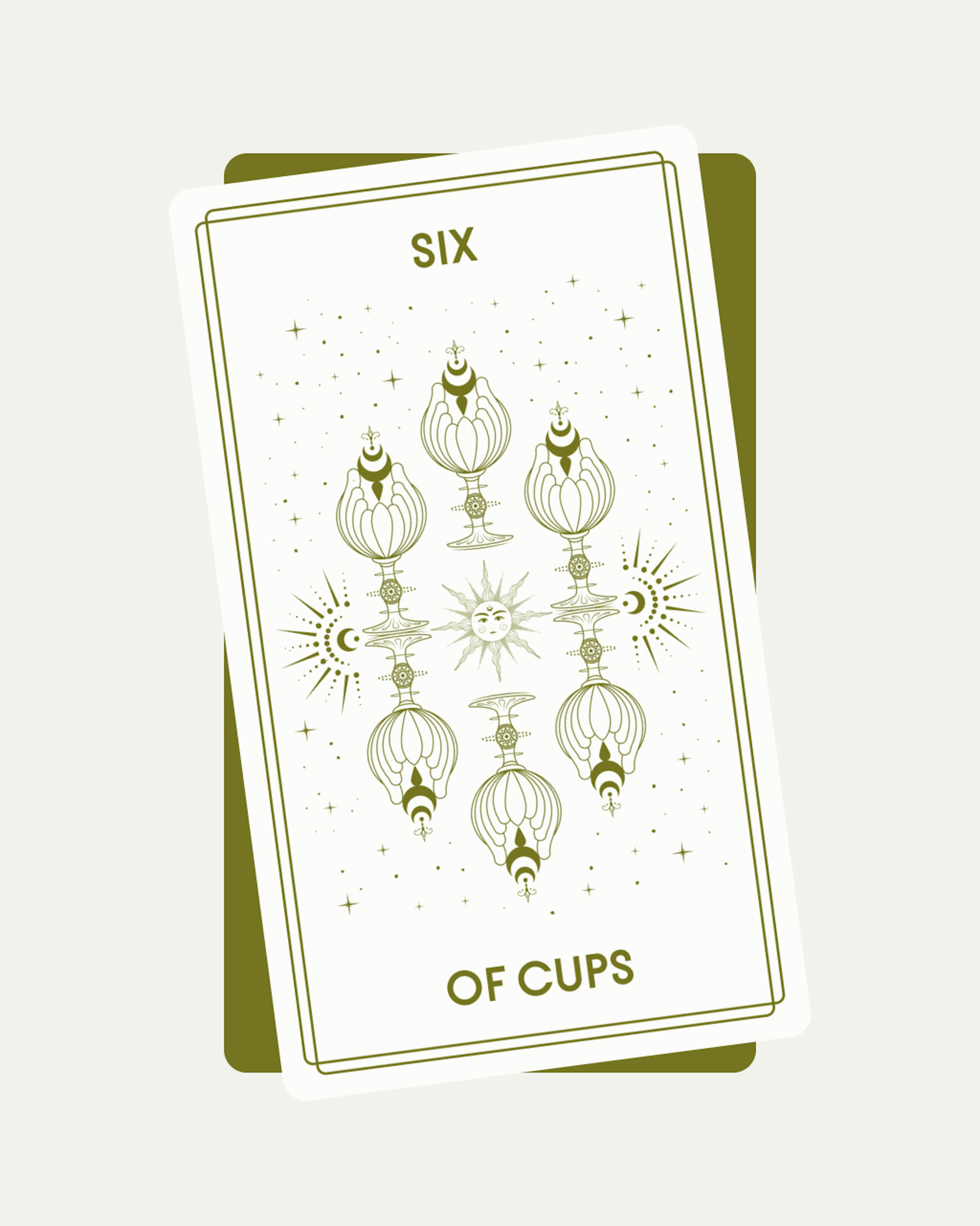 Six of Cups Tarot Card