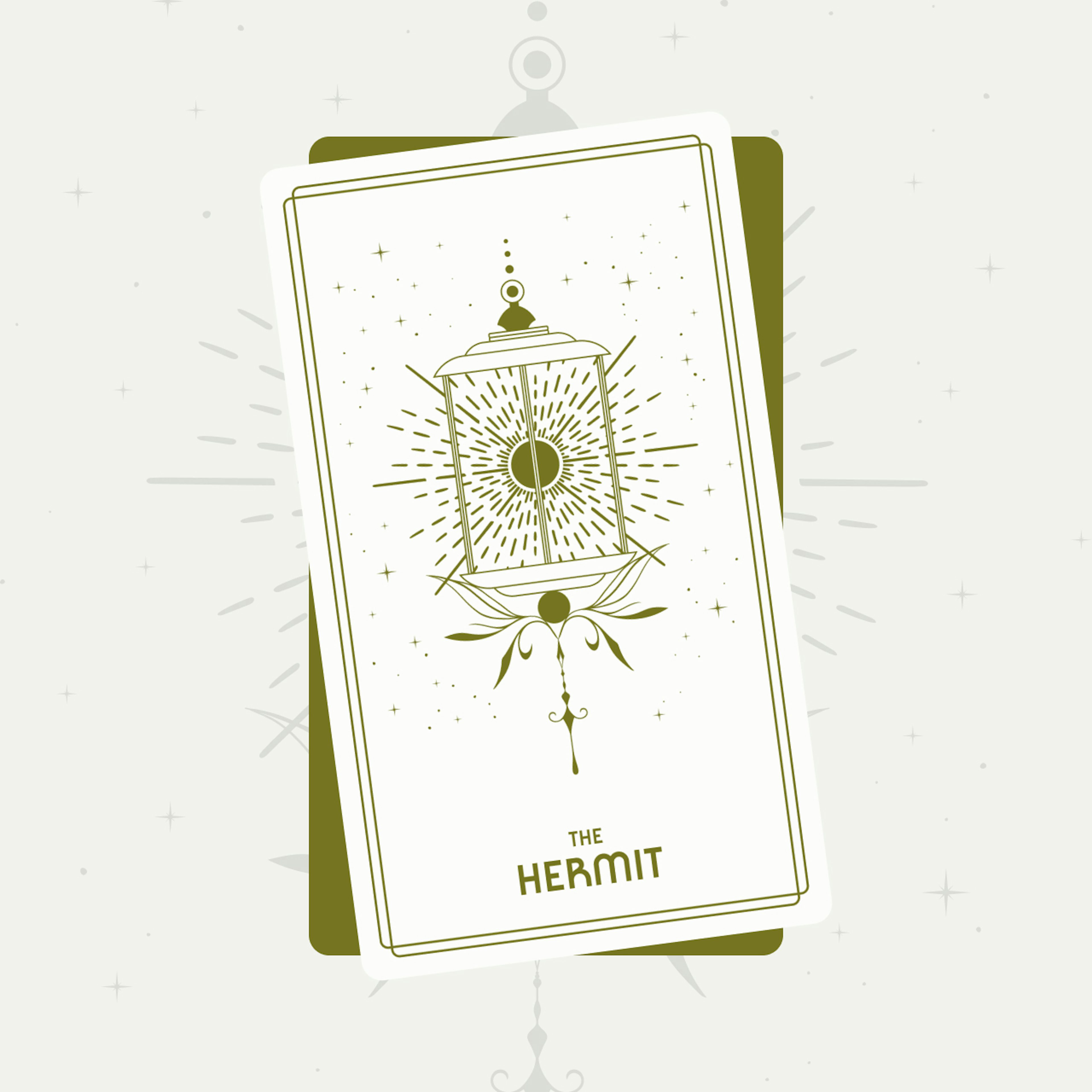 The Hermit Tarot Card (Major Arcana #9)
