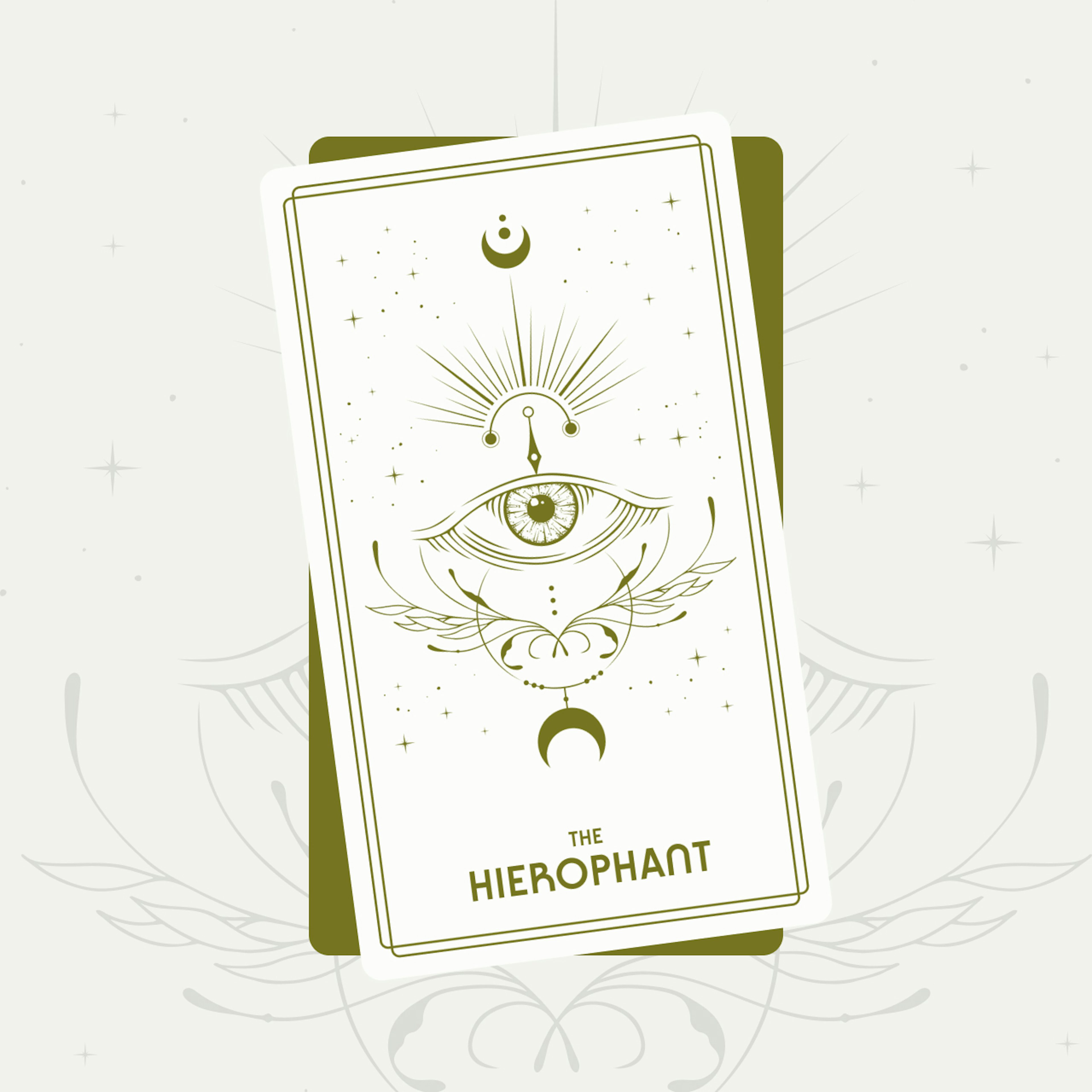 The Hierophant Tarot Card (Major Arcana #5)