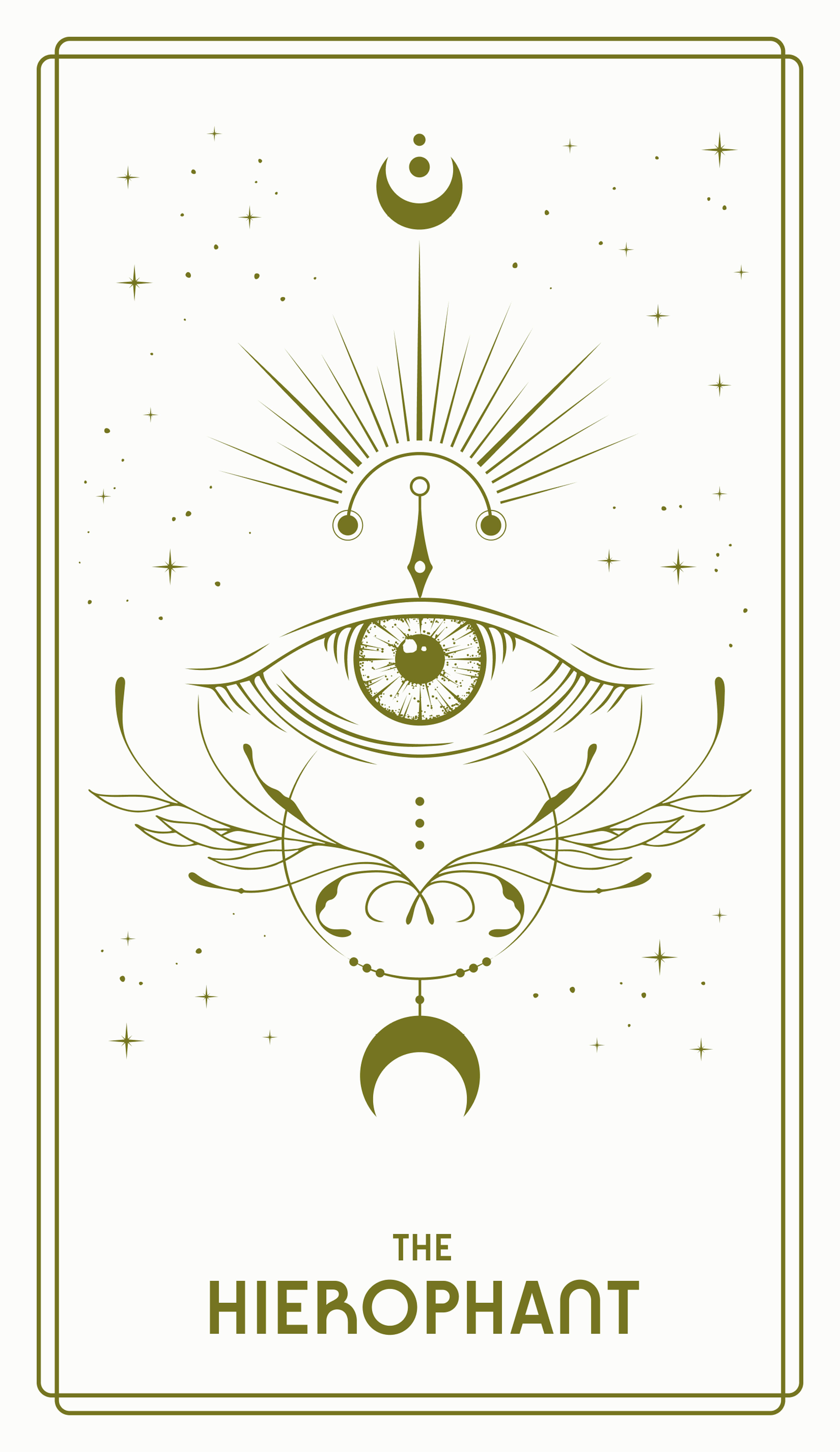 The Hierophant Tarot Card