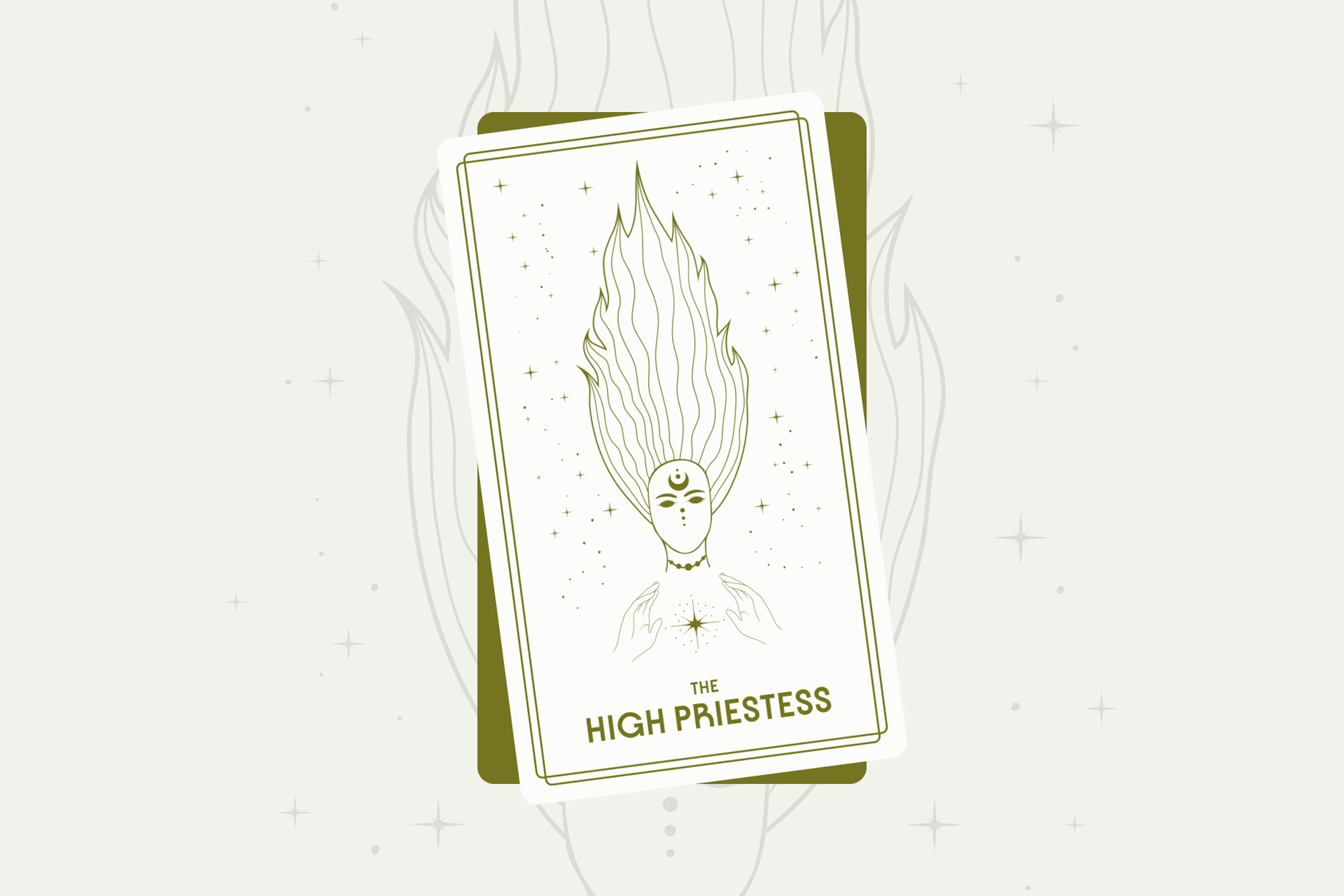 The High Priestess Tarot Card (Major Arcana #2)