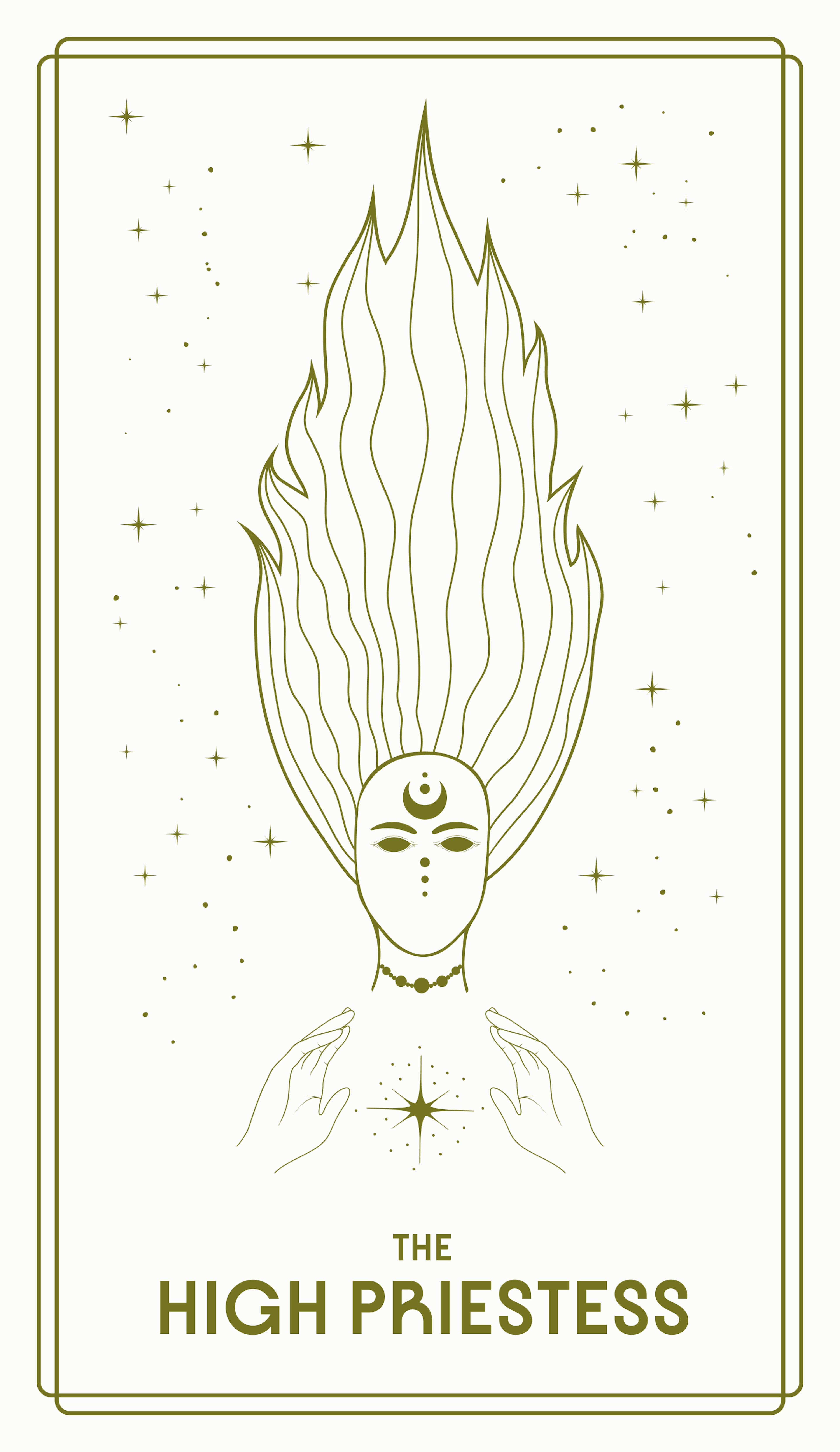 The High Priestess Tarot Card