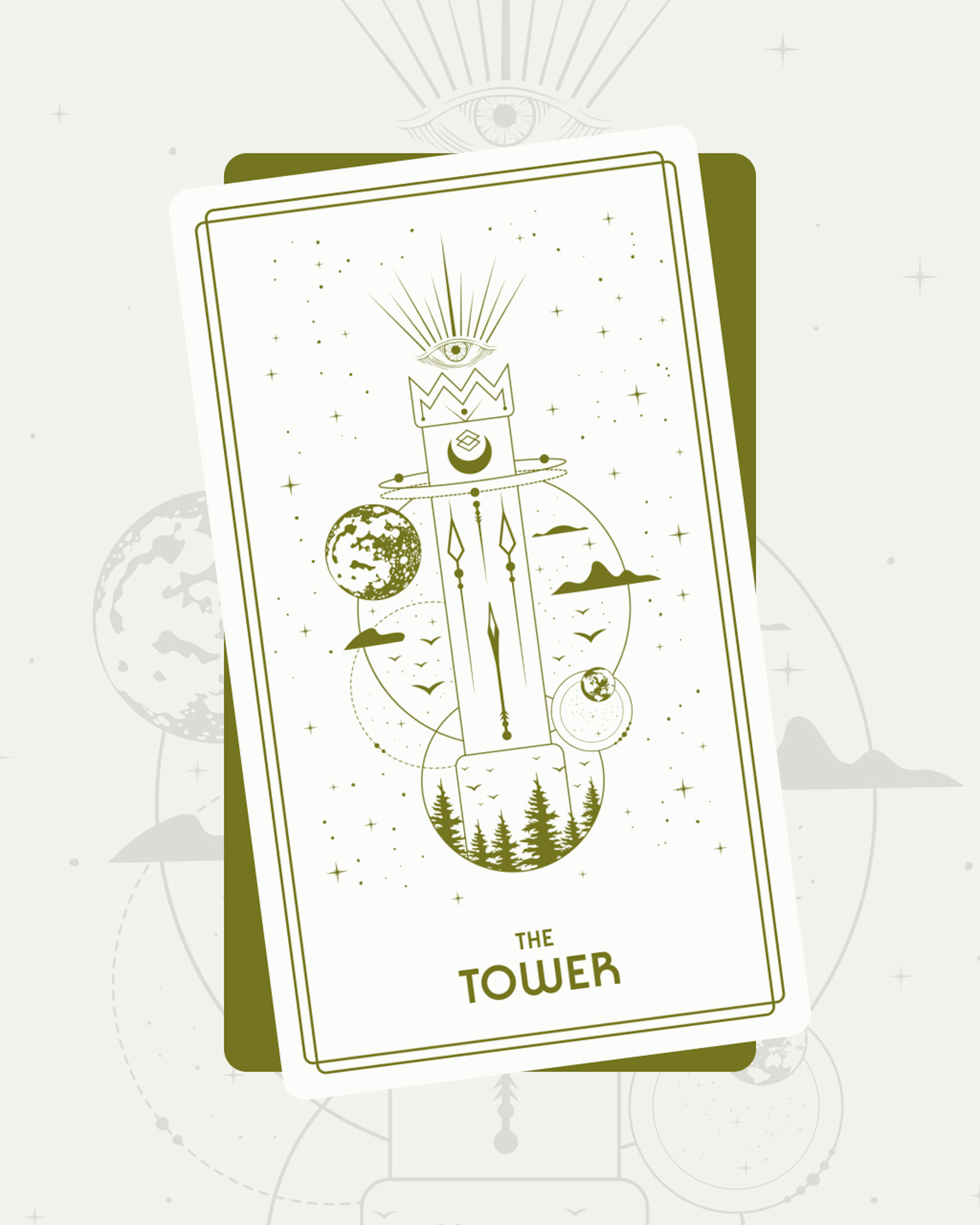 The Tower Tarot Card (Major Arcana #16)